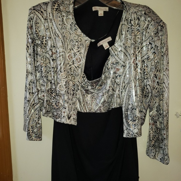 the Dressbarn Formal mid dress - Picture 3 of 6